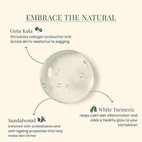 Leaf Monk Face Cleanser with White Turmeric, Gotu Kula & Aloevera